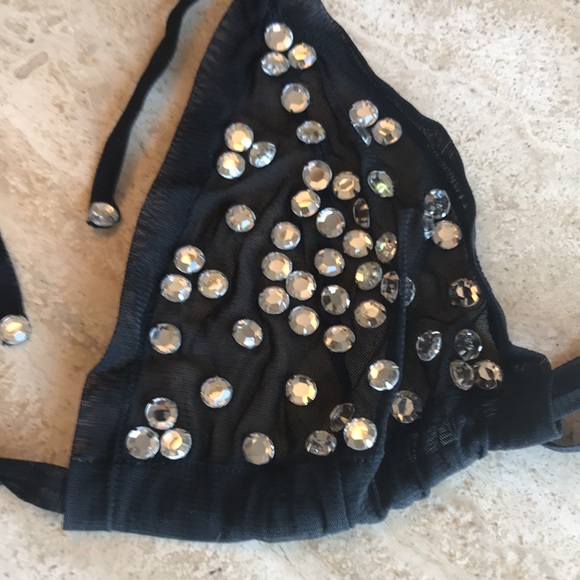 🔥NWOT Sexy, Sheer Rhinestone Bikini 😘 - Picture 8 of 10